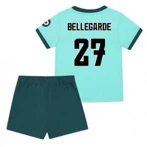 Wolves Jean-Ricner Bellegarde #27 Replik Auswärtstrikot Kinder 2025-26 Kurzarm (+ Kurze Hosen)